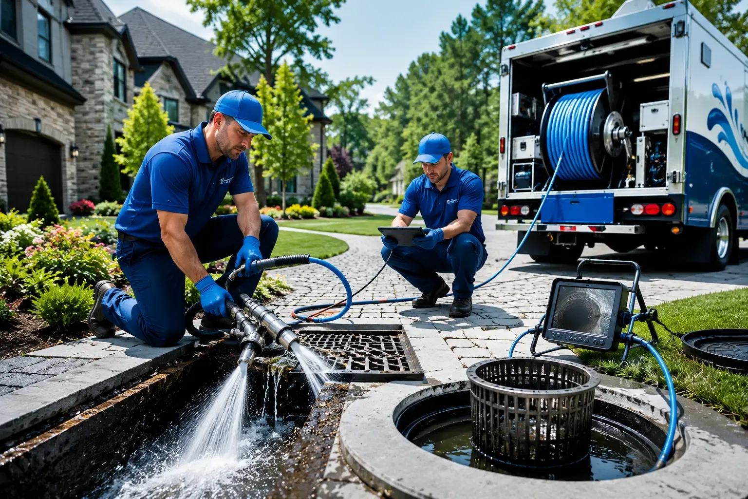Local outdoor drain cleaning professionals in Cleveland, TX